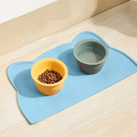 Tapis Silicone - WaterproofPetMat™ - Bleu